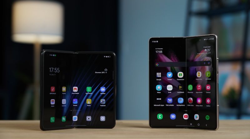 a couple of cell phones